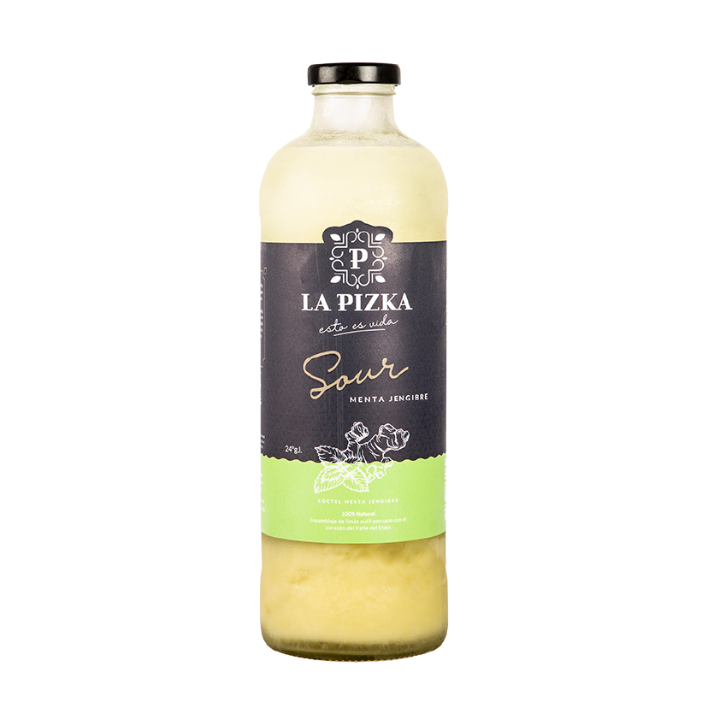 Pisco Sour Menta Jengibre La Pizka 1000cc