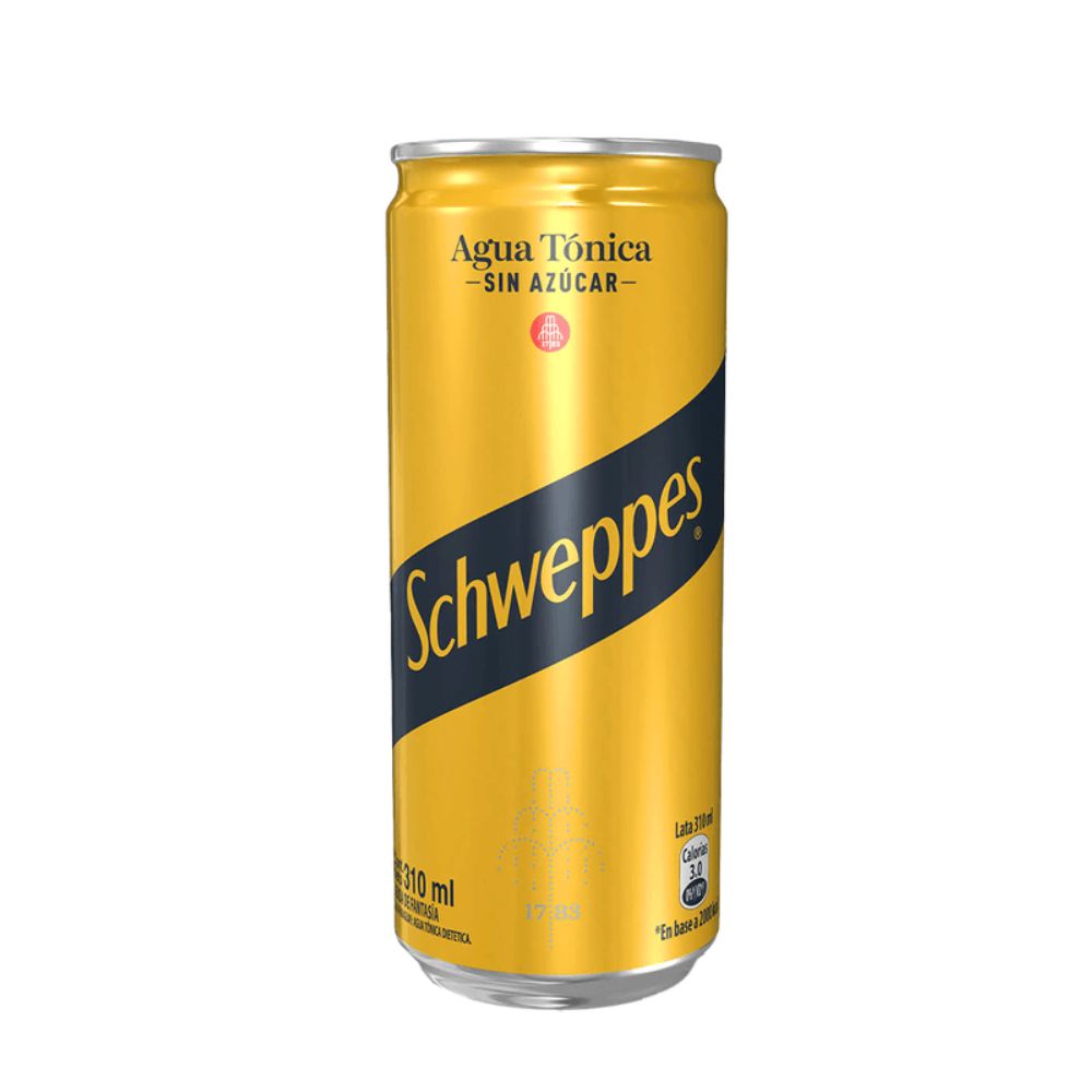 Agua Tónica Schweppes Sin Azúcar 310cc