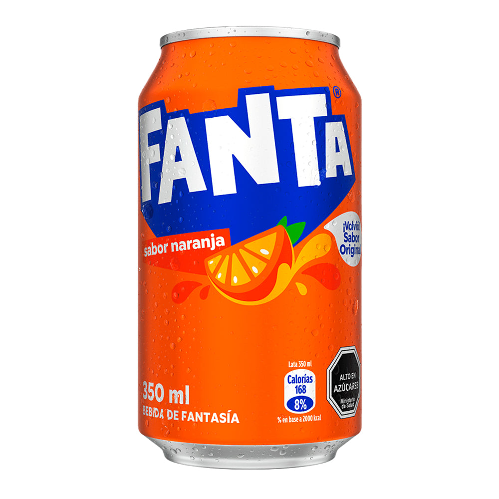 Bebida Fanta Normal Lata 350cc
