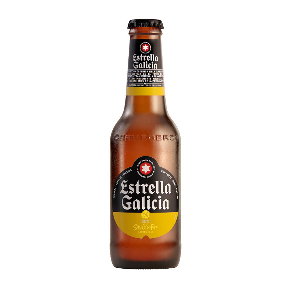 Cerveza Estrella Galicia Sin Gluten Bot 5.5° 250cc
