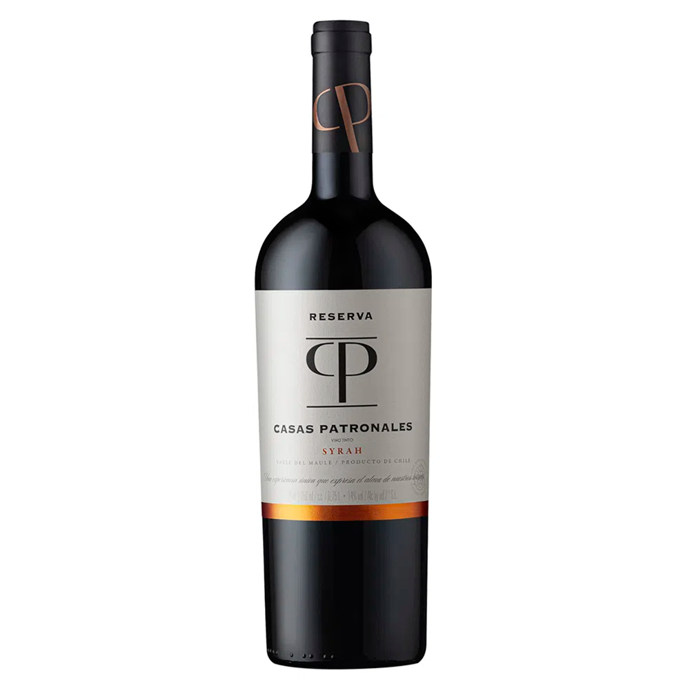 Vino Casas Patronales Reserva Syrah 14° 750cc