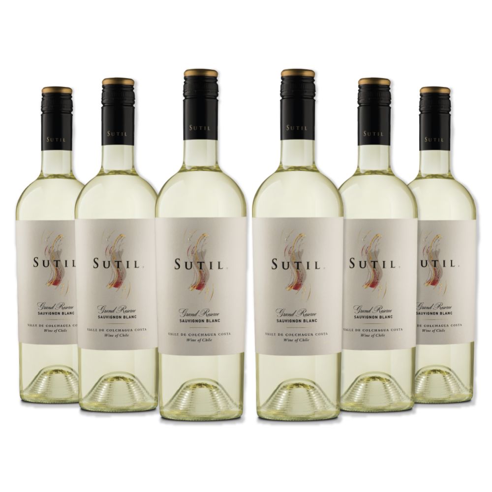 6x Vino Sutil Gran Reserva Cepas 750cc