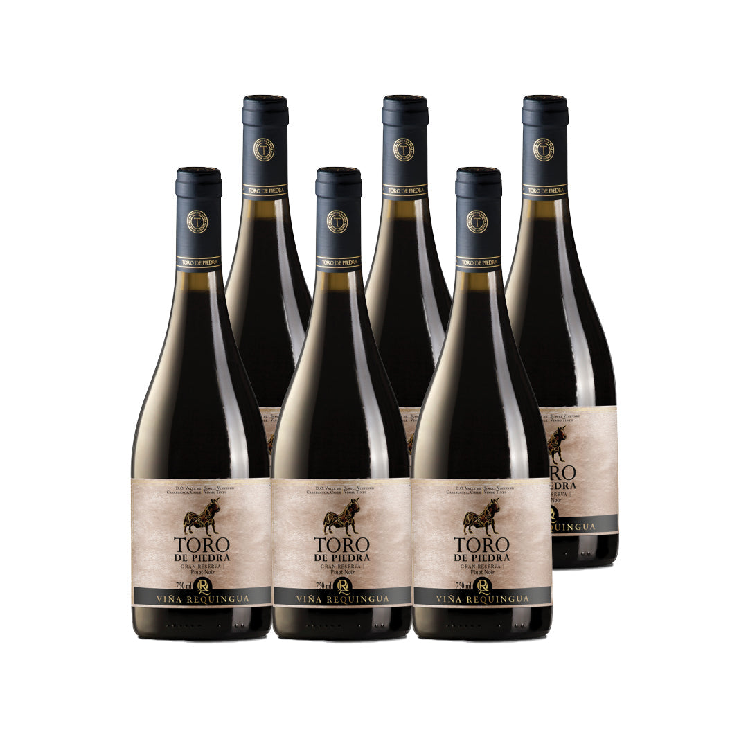 6x Vino Toro de Piedra Gran Reserva Cepas 750cc