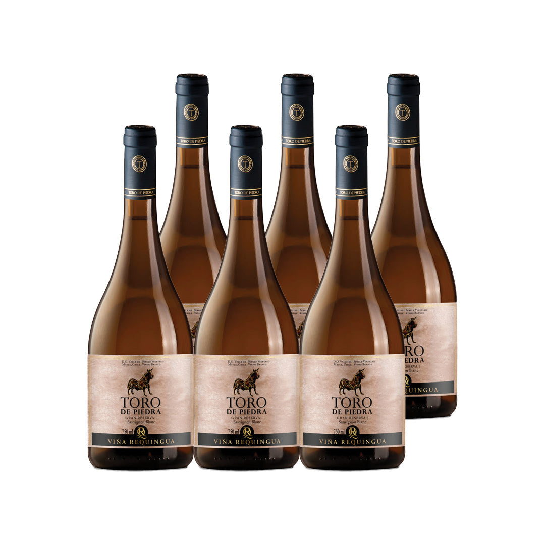 6x Vino Toro de Piedra Gran Reserva Cepas 750cc