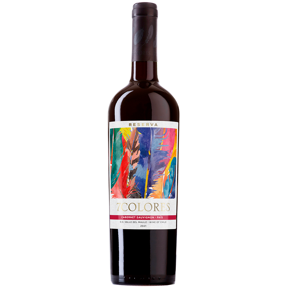 Vino 7 Colores Reserva Cepas 750cc