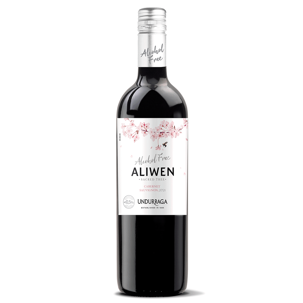 Vino Aliwen Cepas Free Alcohol 750cc