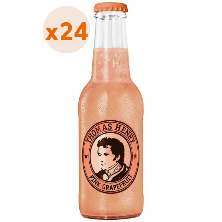 24x Agua Tónica Pink Grapefruit Thomas Henry 200cc