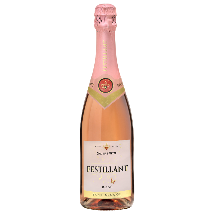 Espumante Festillant Rosé Sin Alcohol 750cc