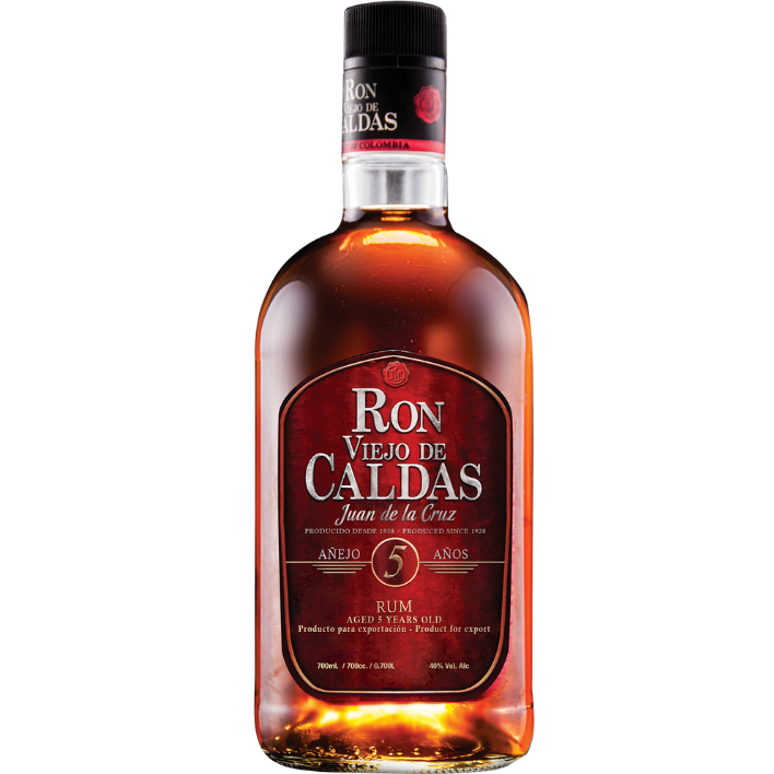 Ron Viejo De Caldas 5 Años Juan De La Cruz 40° 700cc