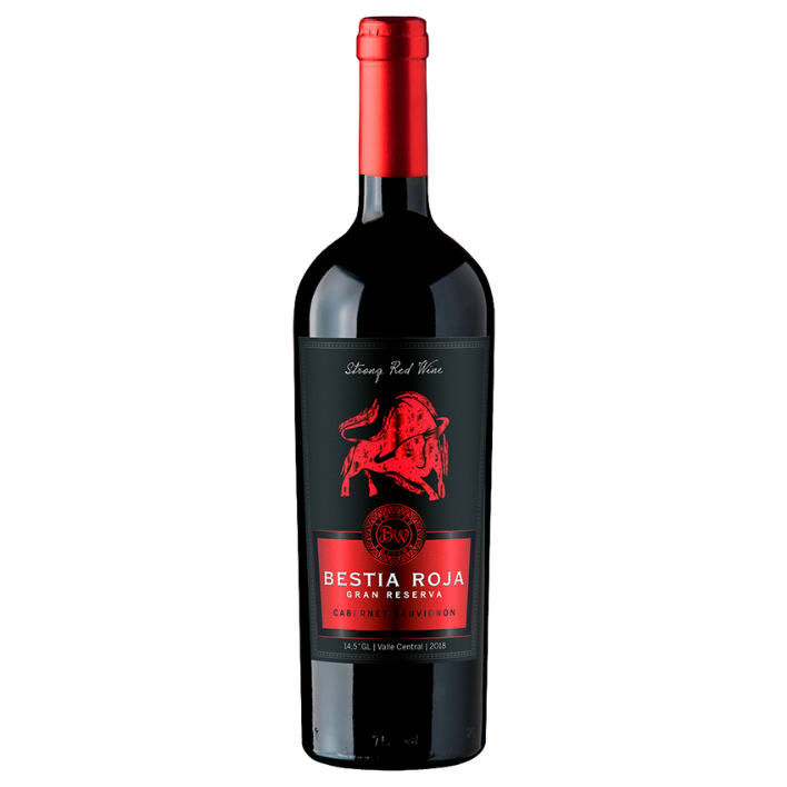 Vino Bestia Roja Gran Reserva Cepas 750cc