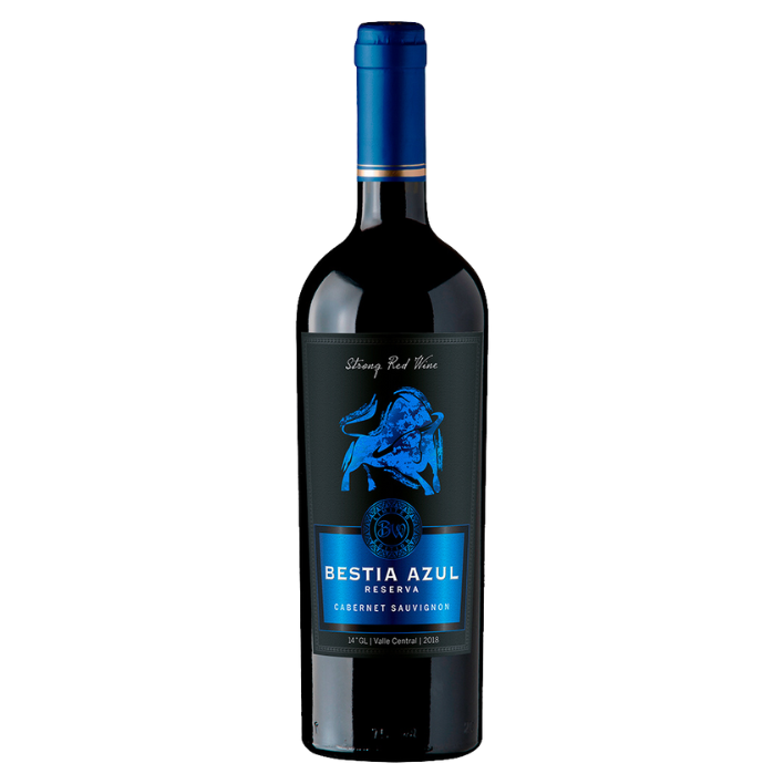 Vino Bestia Azul Reserva Cepas 750cc
