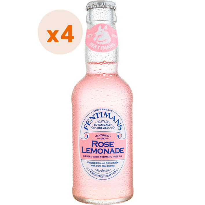 4x Fentimans Rose Lemonade 200cc