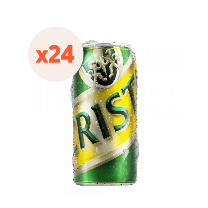 24x Cerveza Cristal Lata 470cc
