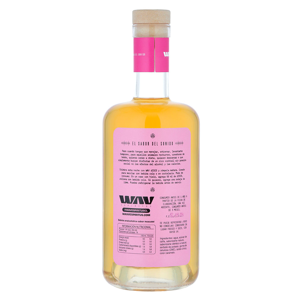 Destilado Nacional Sin Alcohol Disco Wav 700cc