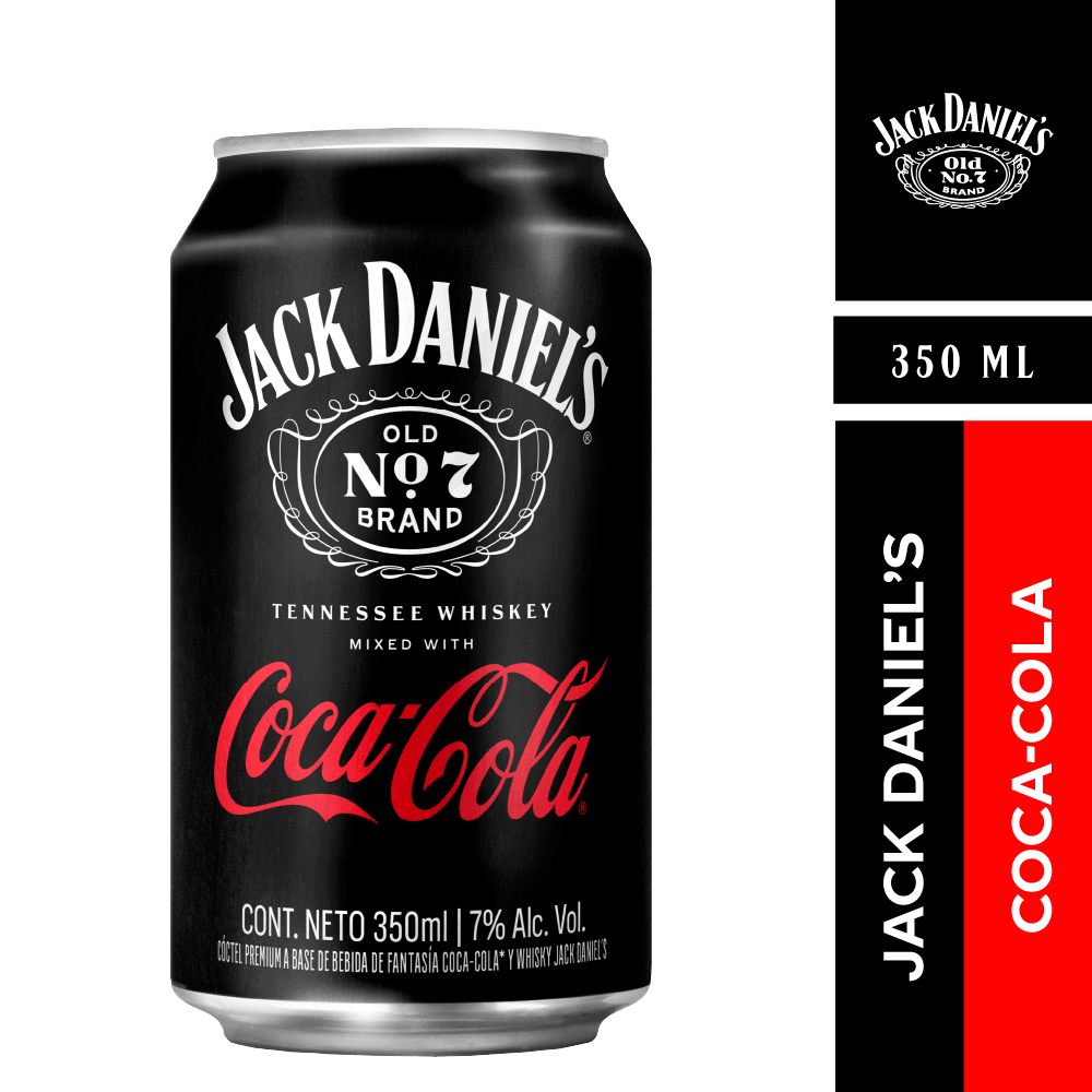 Coctel Jack & Coke Lata 7° 350cc