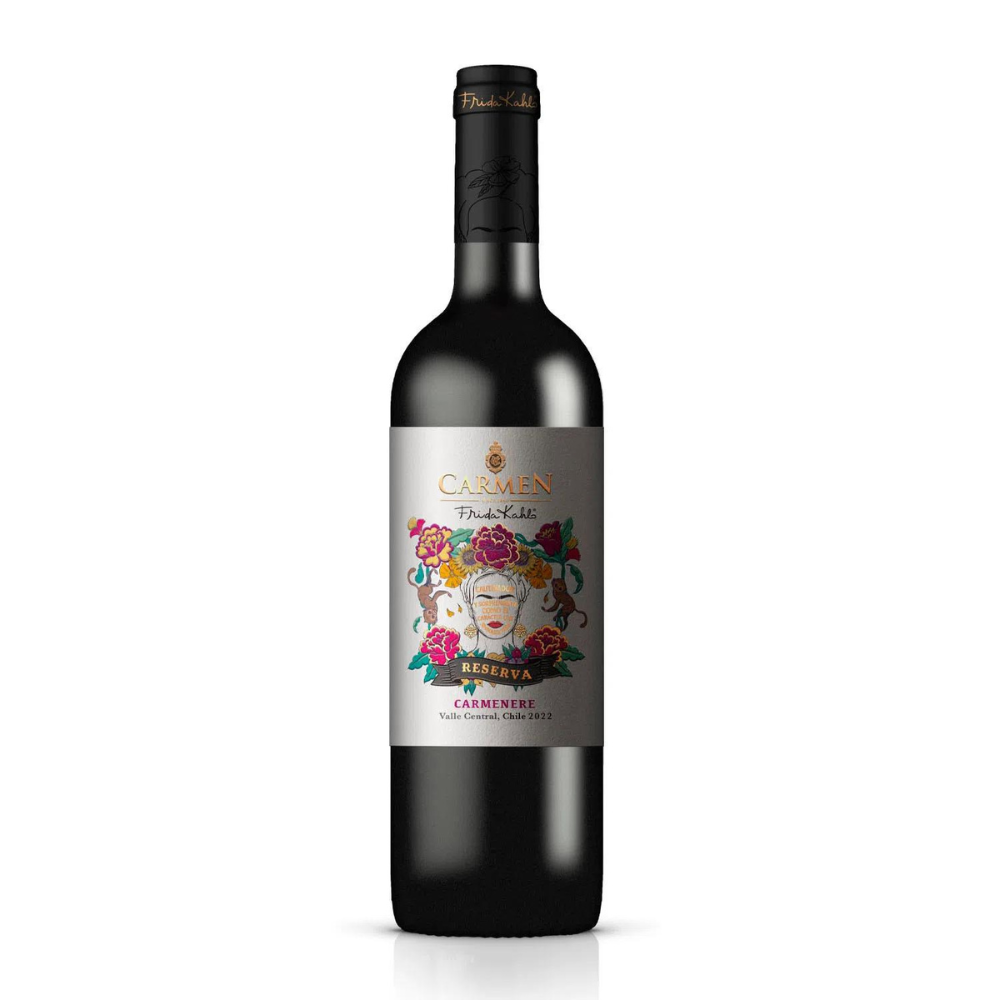 Vino Carmen Reserva Frida Kahlo Carmenere 13° 750cc