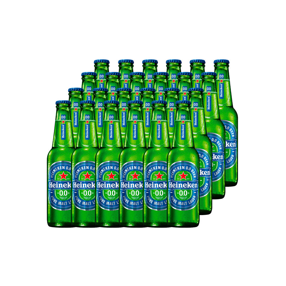 24x Cerveza Heineken Sin Alcohol Botellín 330cc