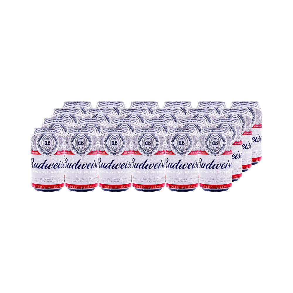 24x Cerveza Budweiser Lata 354cc