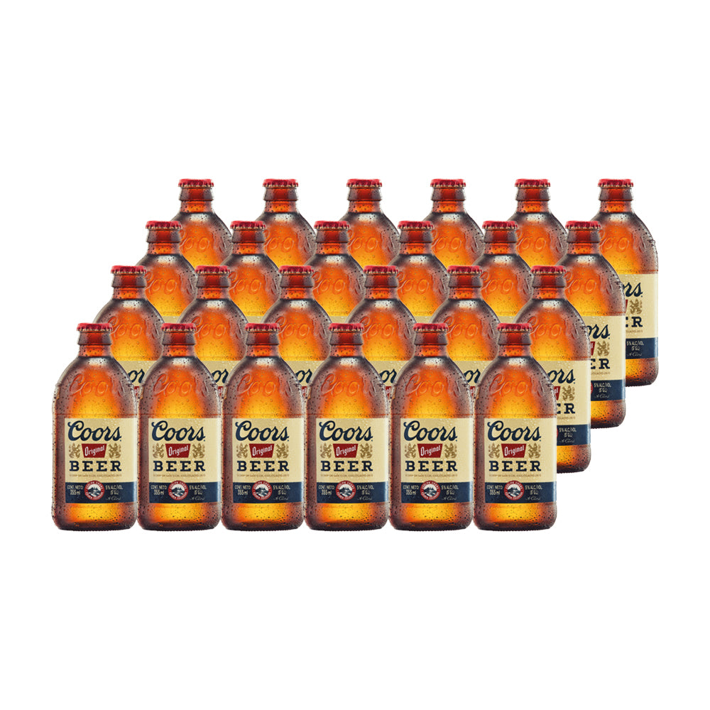 24x Cervezas Coors Original Botellín 355cc