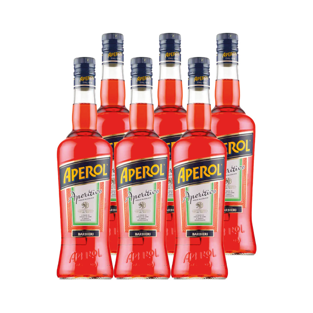 6x Licor Aperitivo Aperol Spritz 750cc