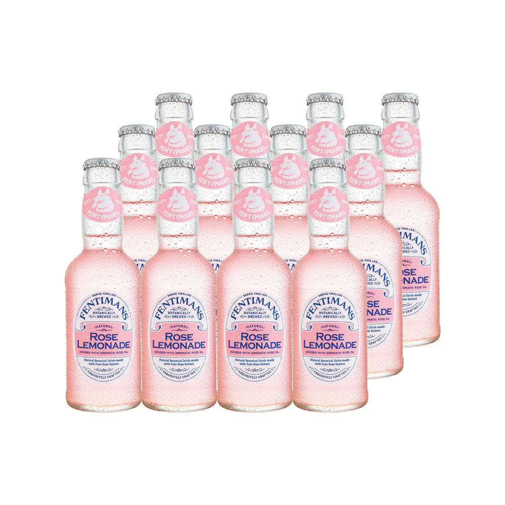 12x Fentimans Rose Lemonade 200cc