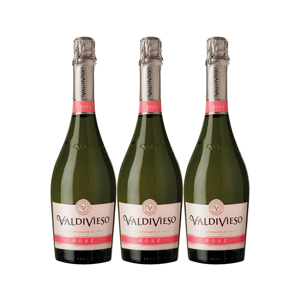 3x Espumante Valdivieso Variedades 750cc
