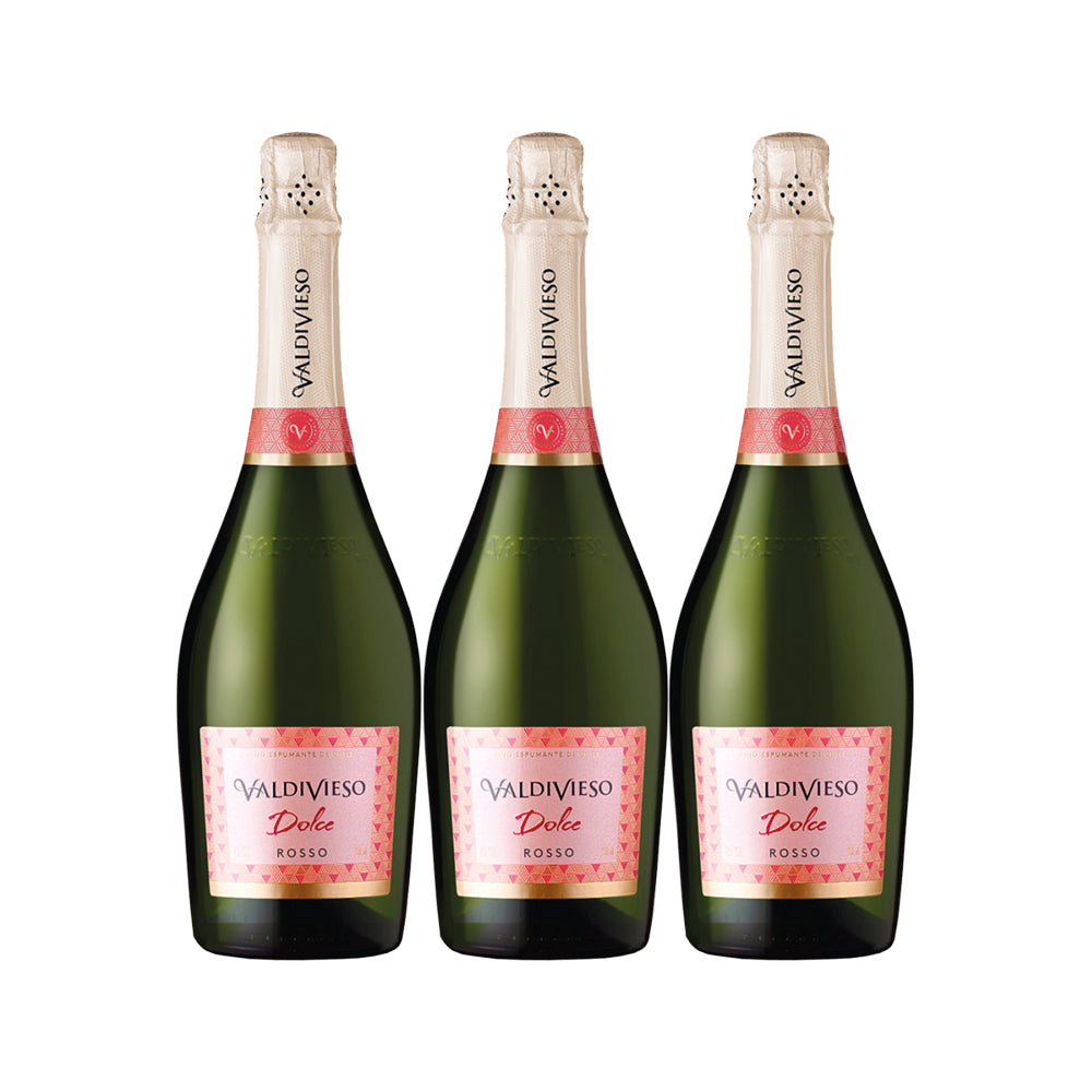 3x Espumante Valdivieso Dolce Variedades