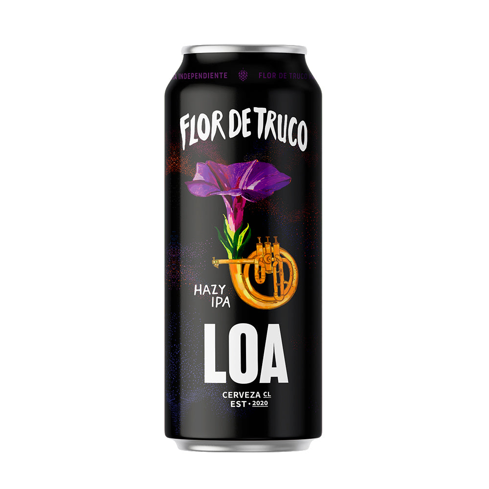 Cerveza Loa Flor de Truco Hazy IPA 473cc
