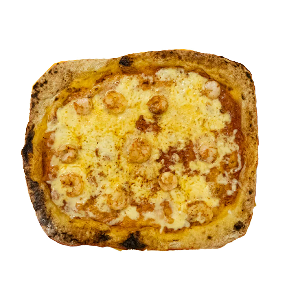 Pizza Congelada Camarones Pilpil Maestro Della Pizza 500g