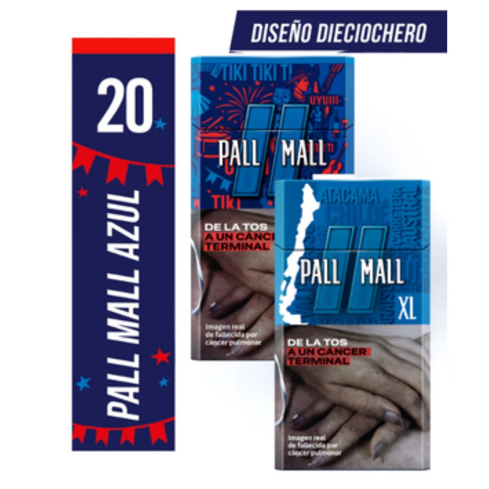 Cigarros Pall Mall Azul XL 20s