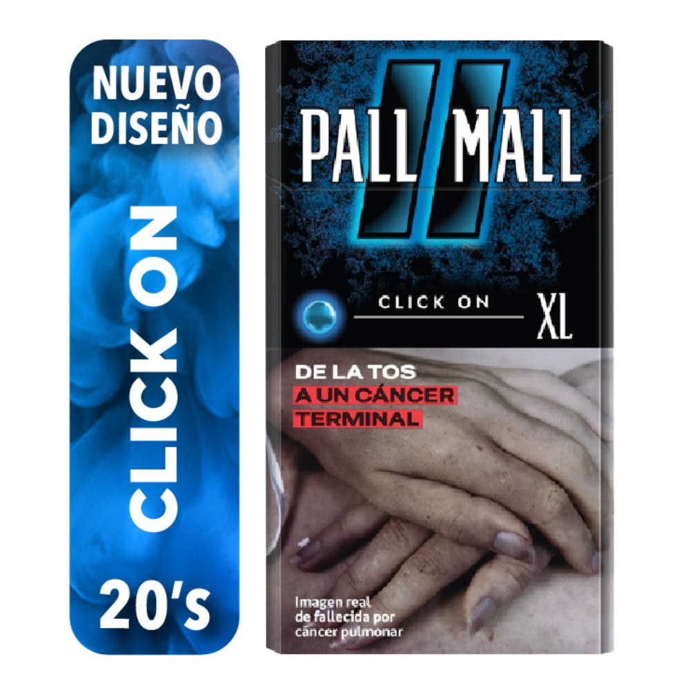 Cigarros Pall Mall Clic On XL 20s
