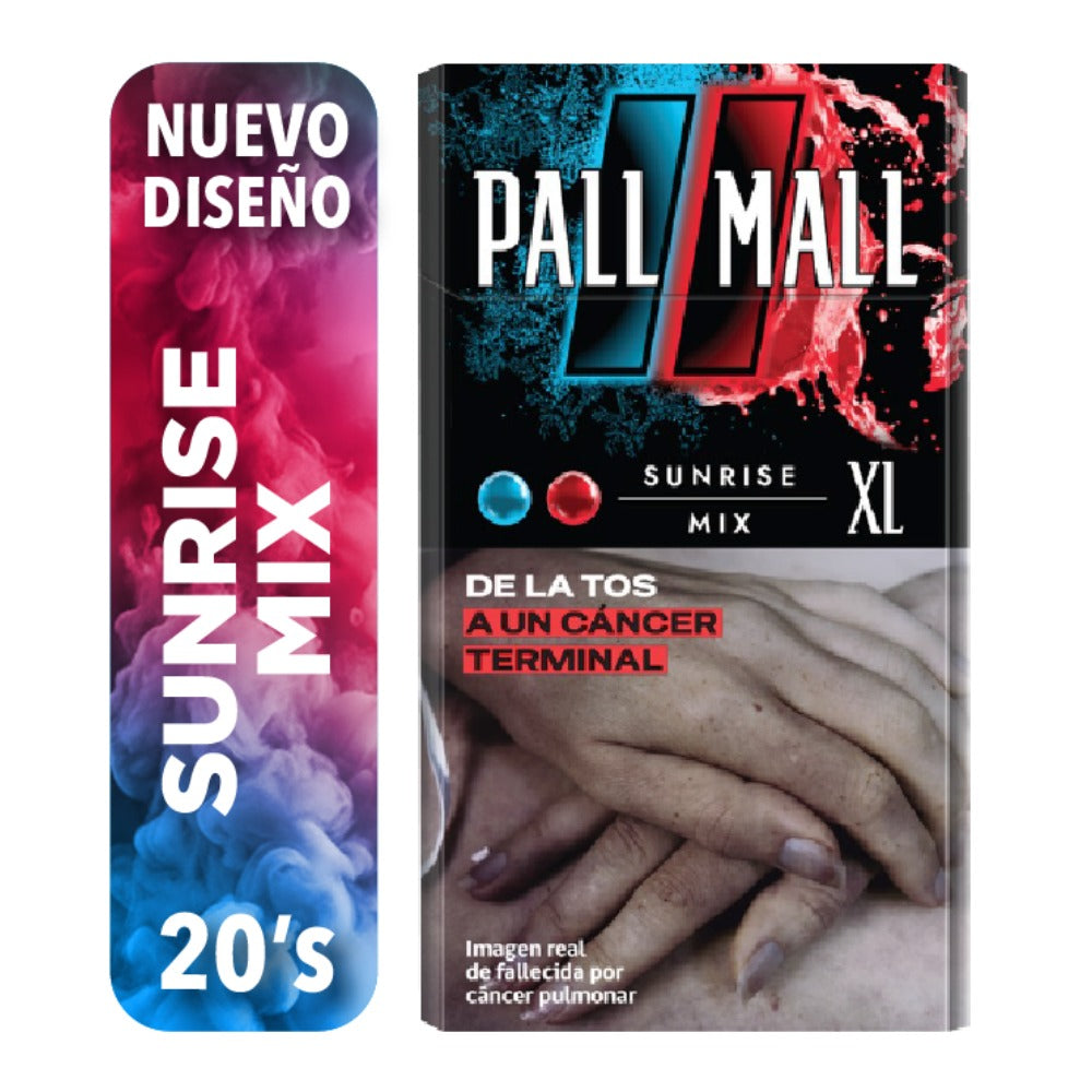 Cigarros Pall Mall Sunrise XL 20s