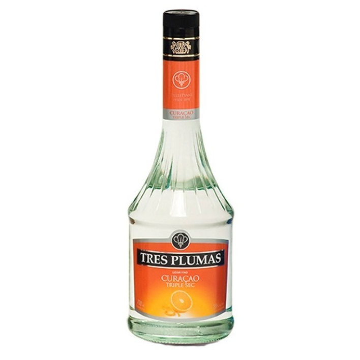 Licor Triple Sec Tres Plumas 700cc