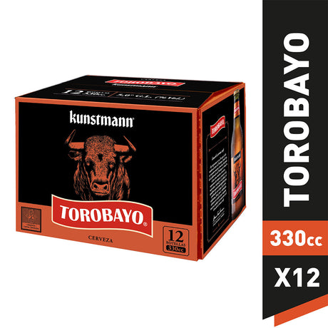 12x Cerveza Kunstmann Torobayo 330cc