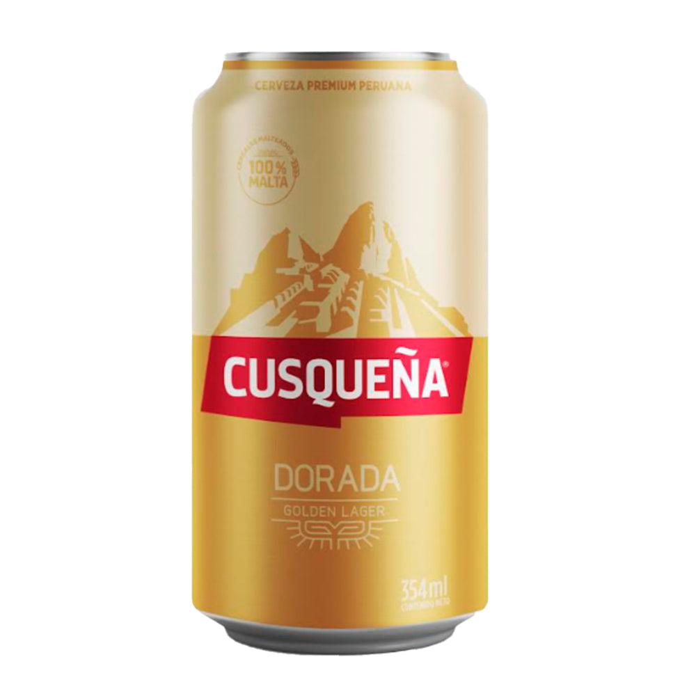 Cerveza Cusqueña Lager Lata 4.8° 354cc