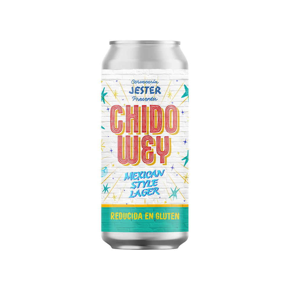 Cerveza Jester Chido Way MX Lager 473cc