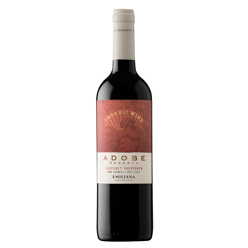 Vino Orgánico Adobe Reserva Cabernet Sauvignon 13.5° 750cc