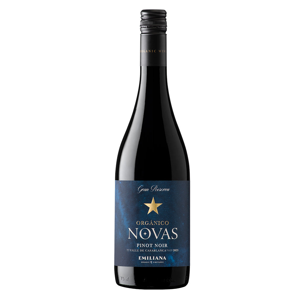 Vino Orgánico Novas Gran Reserva Pinot Noir 13° 750cc