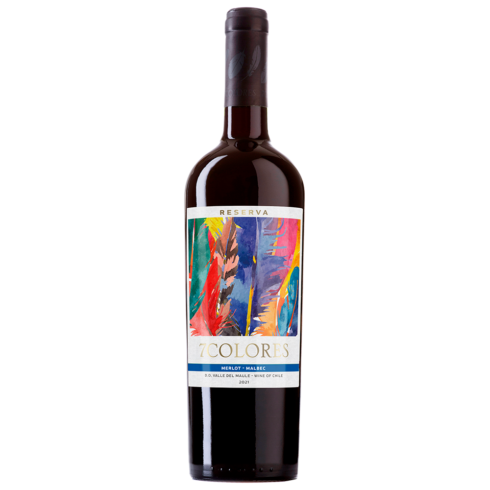 Vino 7 Colores Reserva Cepas 750cc