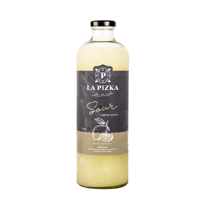 Pisco Sour Limón Sutil La Pizka 1000cc