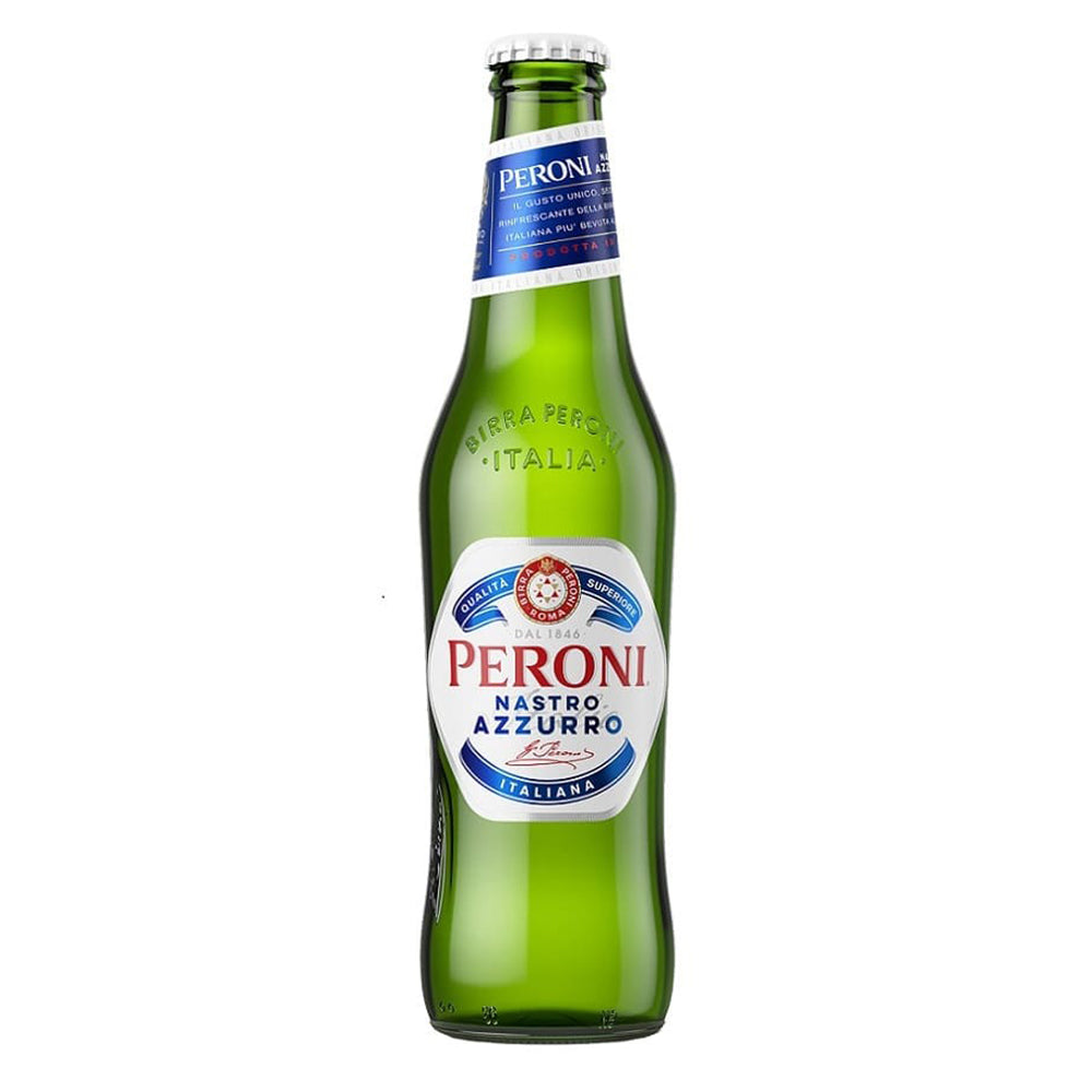 Cervezas Peroni Nastro Azzurro Botellín 330cc