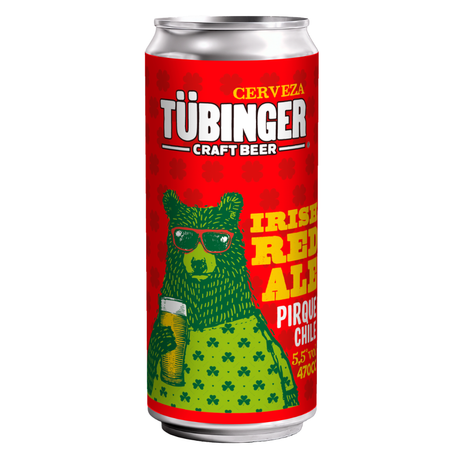 Cerveza Tubinger Irish Red Ale 5.5° 470cc