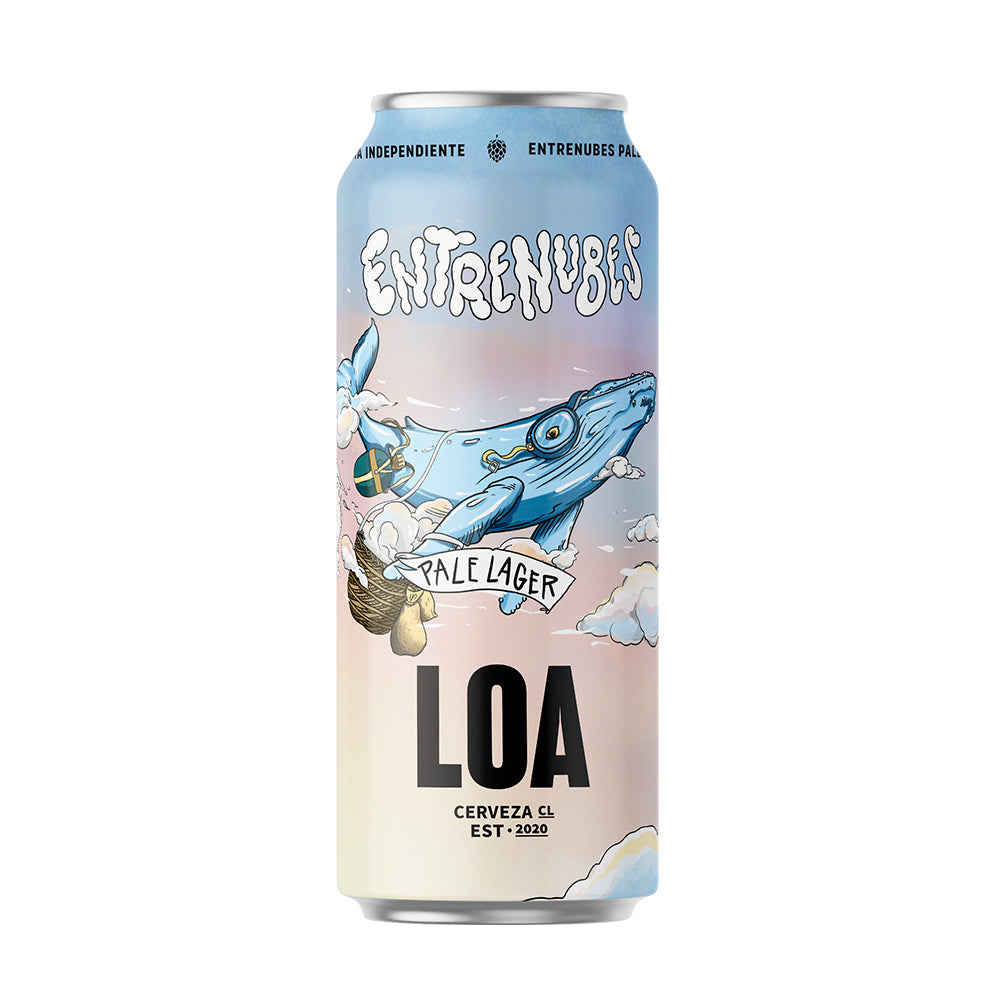 Cerveza Loa Entrenubes Pale Lager 473cc