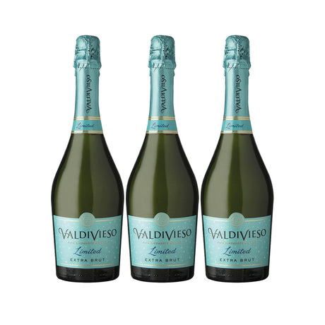 3x Espumantes Valdivieso Limited Variedades 750cc