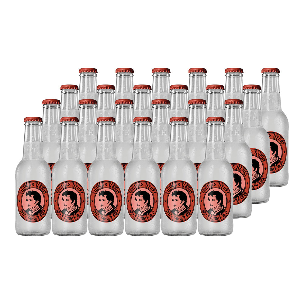 24x Agua Tónica Ginger Beer Thomas Henry 200cc