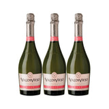3x Espumante Valdivieso Variedades 750cc