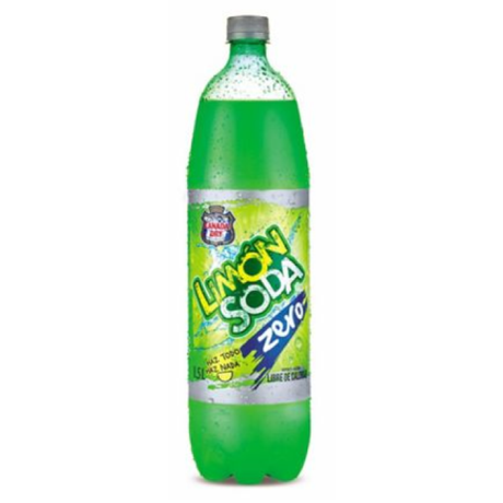 Bebida Limón Soda Zero botella desechable 1500cc