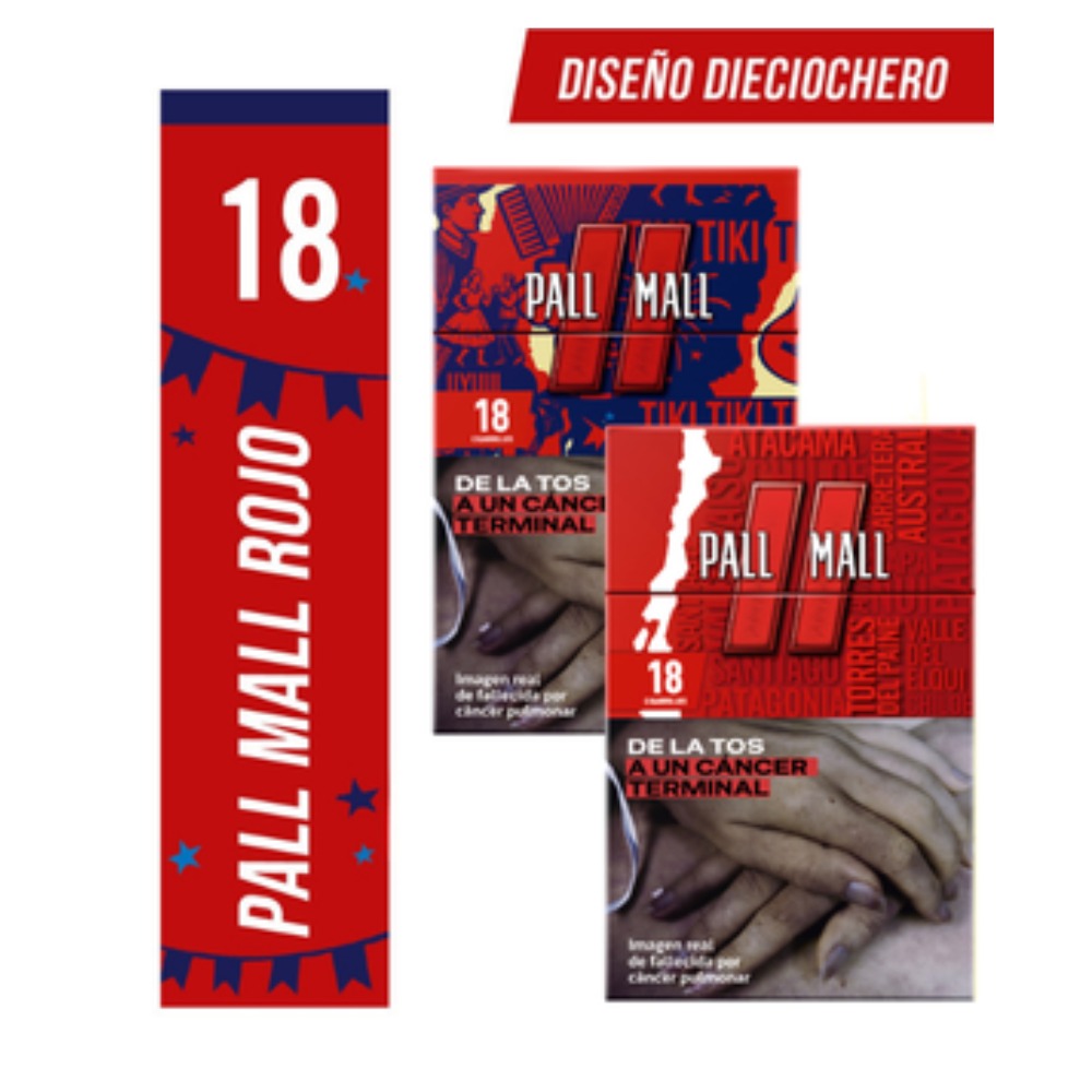 Cigarros Pall Mall Red 18s HL