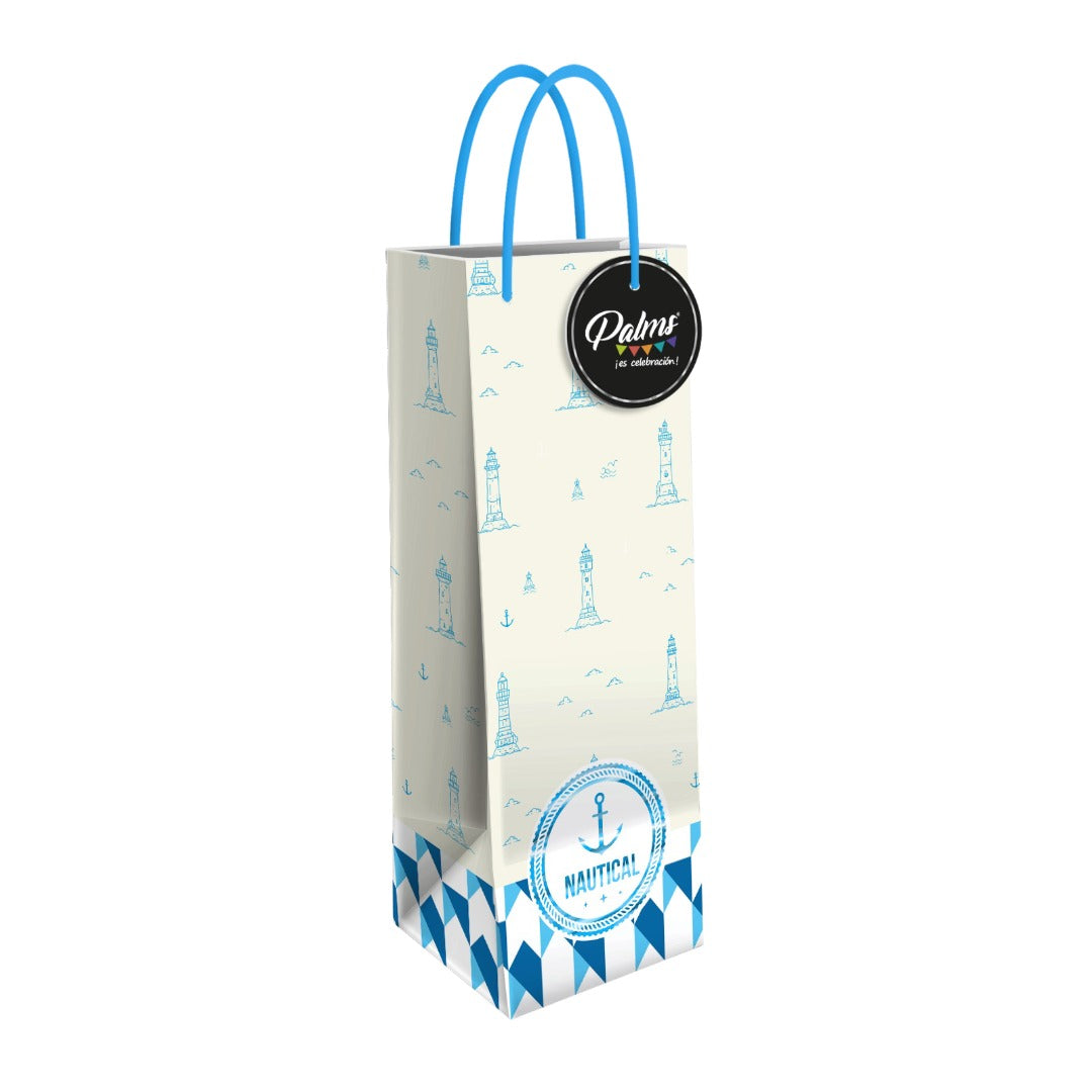 Bolsa Regalo Tamaño Botella VC Diseño Aleatorio Argos