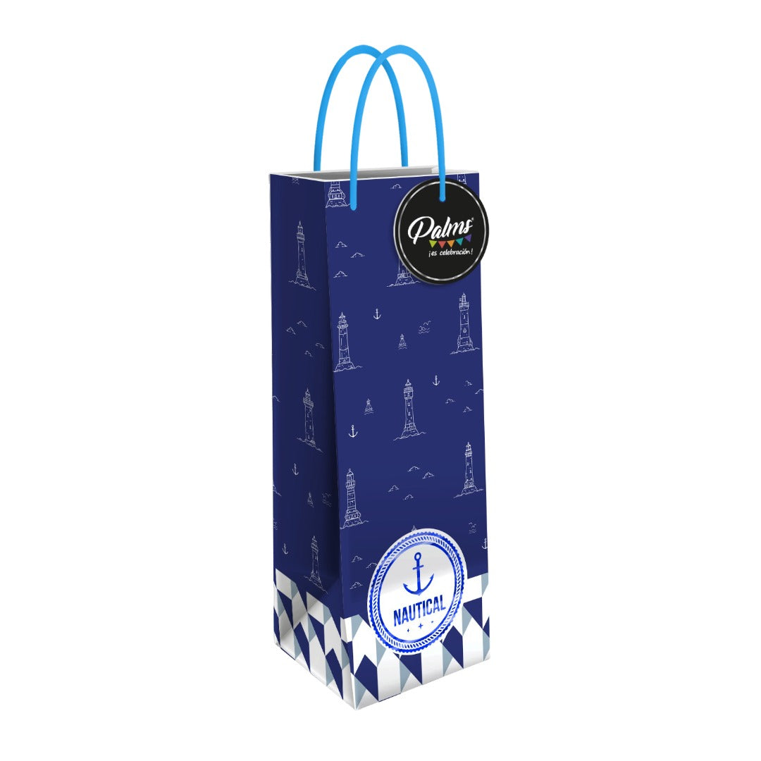 Bolsa Regalo Tamaño Botella VC Diseño Aleatorio Argos